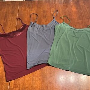 Women's Spaghetti Strap Tops - Set of 3